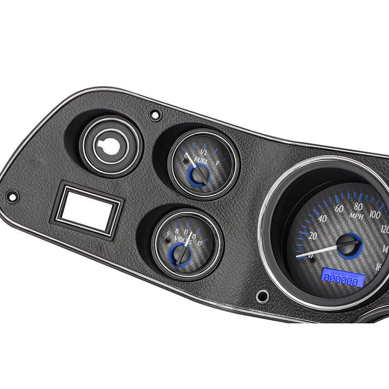 Dakota Digital 1970-81 Chevy Camaro VHX System, Carbon Fiber Style Face